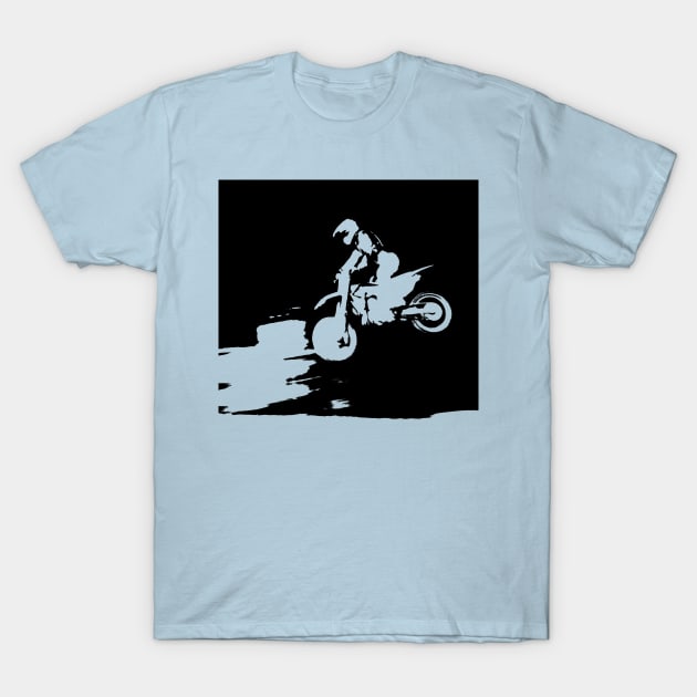 motocross T-Shirt by rickylabellevie